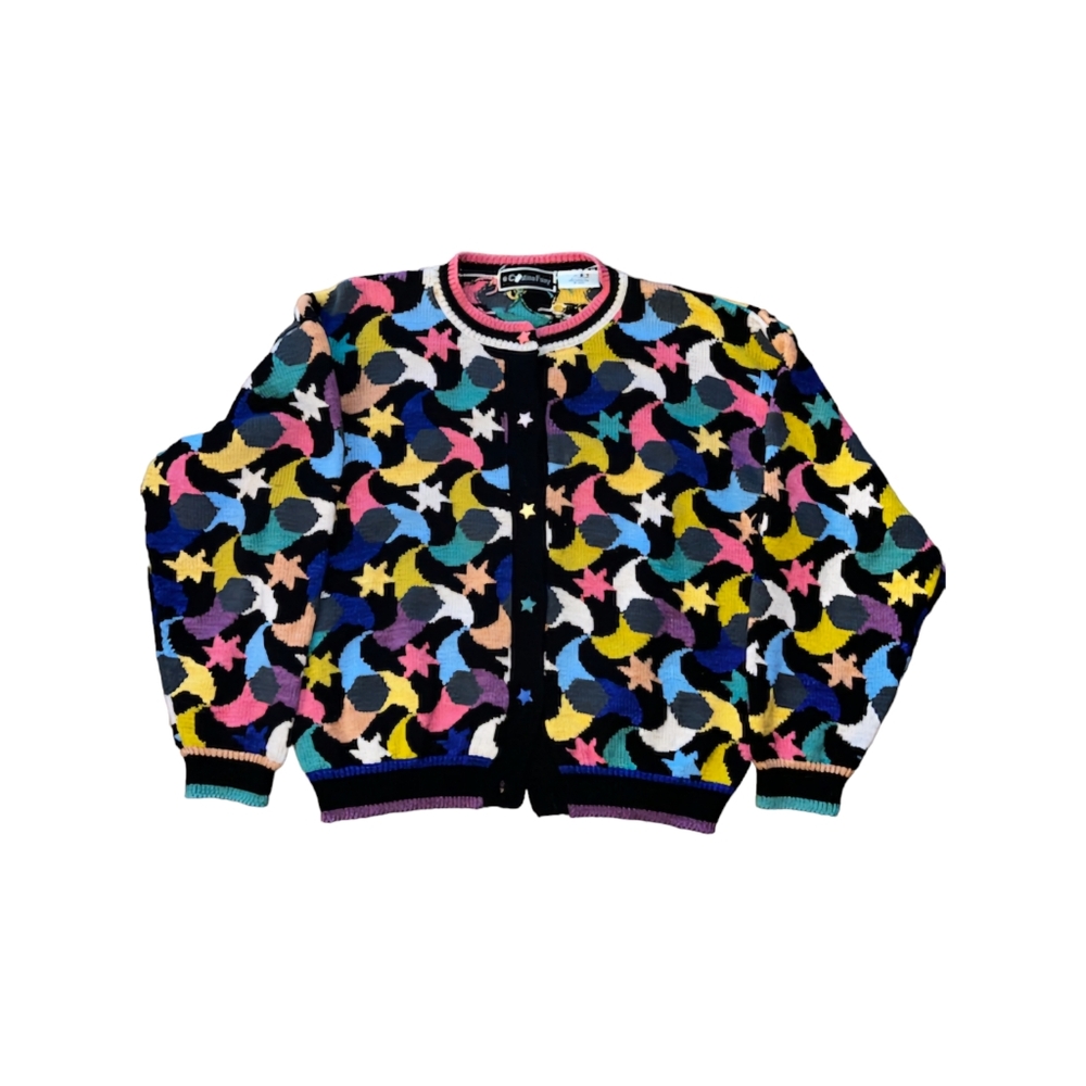 Vintage Christine Foley Star cardigan sweater